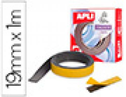 Fita adesiva apli magnetica 19mm x 1m , Apli , 150140 , 8410782138303